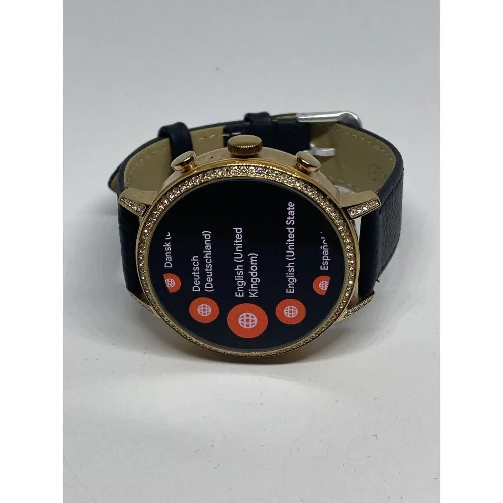 Fossil Gen 4 Authentic Digital Dial Smart Watch Custom Band FTW6021 AB190